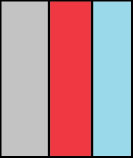 GREY/RED/BLUE